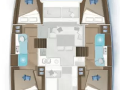 Lagoon Lagoon 40 in Paraty on SamBoat