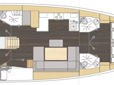 Sailboat rental with or without captain Bavaria Fethiye