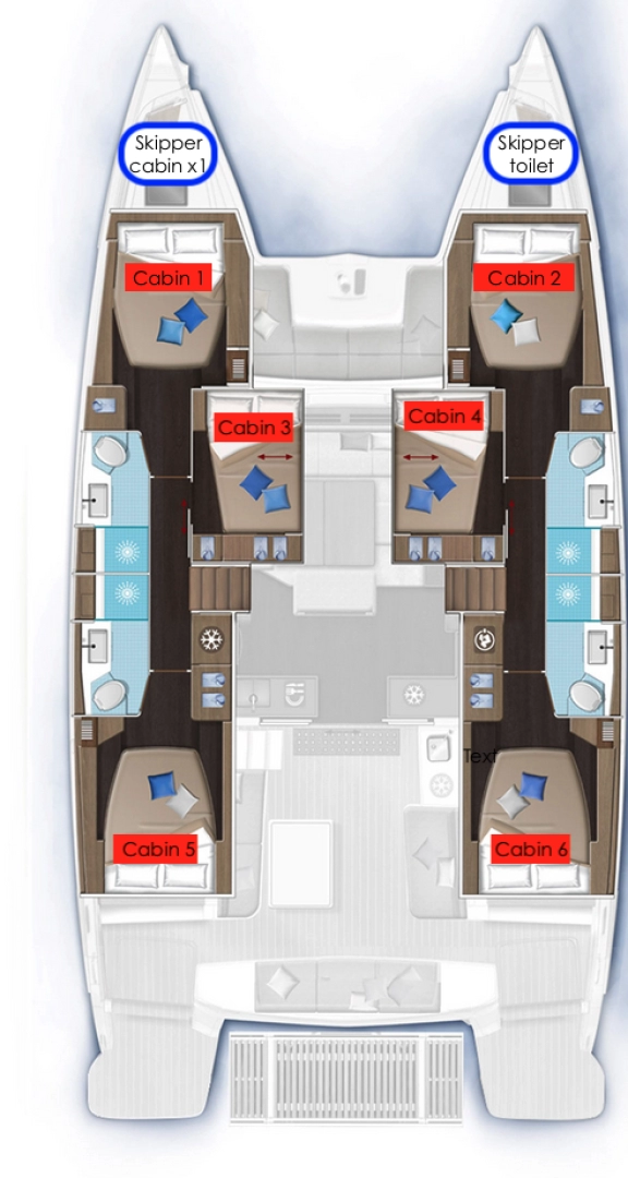 Catamaran rental with or without captain Lagoon Mai Khao