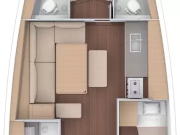 Sailboat rental with or without captain Dufour Préveza