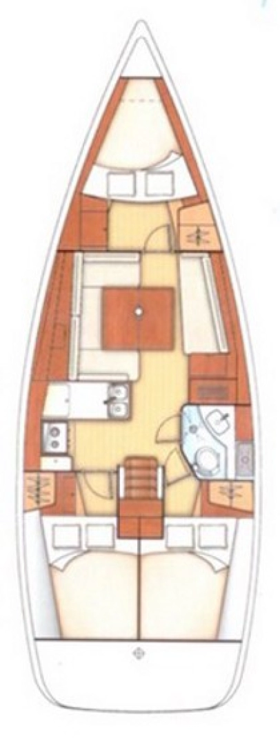 Sailboat rental with or without captain Bénéteau Toulon