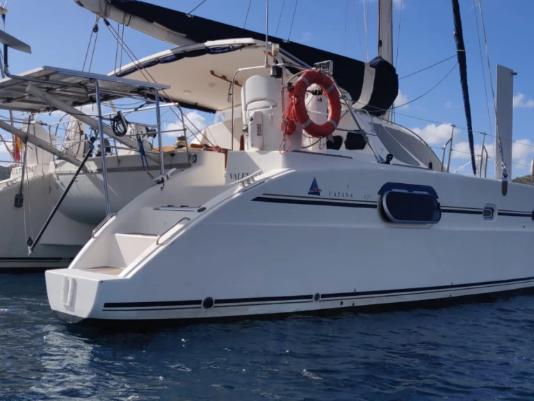 Bali Catana 431 charter bareboat or captained in  Port d'Andratx