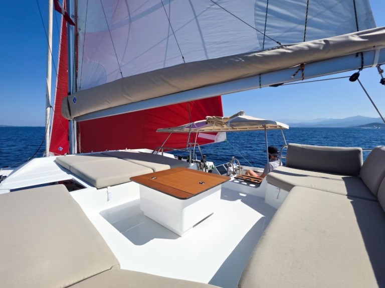 Fountaine Pajot Elba 45 charter bareboat or captained in  Rhodes (City)