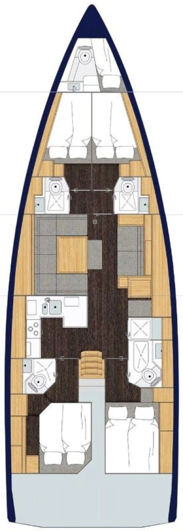 Sailboat for rent Gouvia at the best price