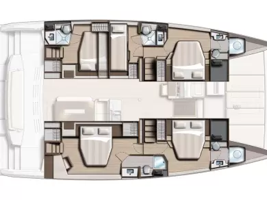 Bareboat Rental Catamaran Bali with a boat licence