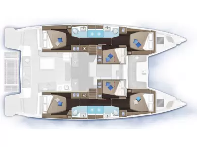 Catamaran rental with or without captain Lagoon Road Town