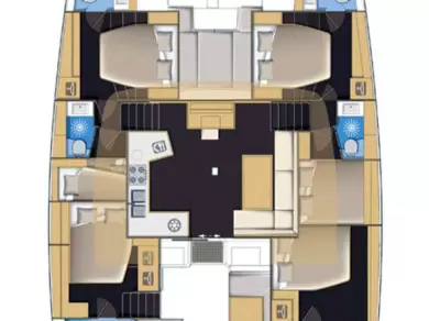 Catamaran rental with or without captain Lagoon Ellinikó