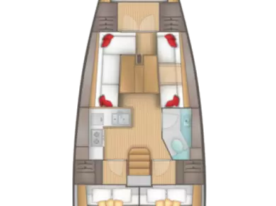 Sailboat for rent Kaštela at the best price