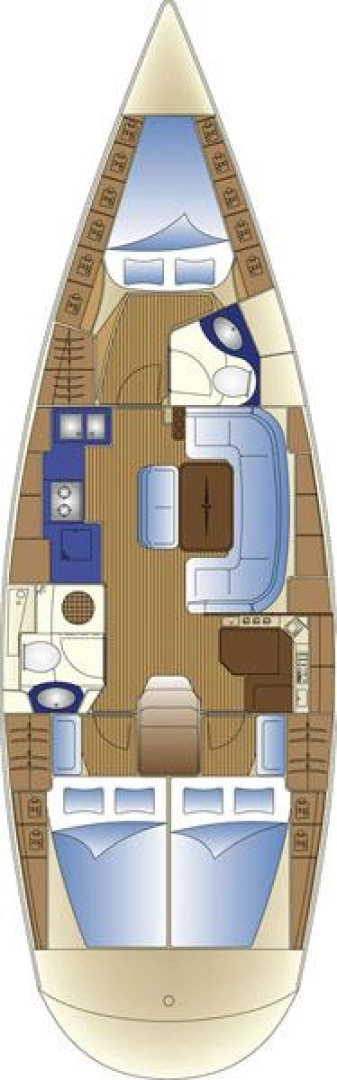 Yacht charter Trogir cheap Bavaria 42 Cruiser