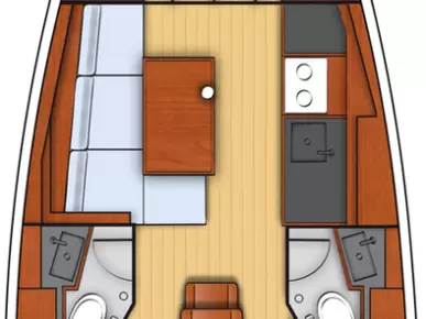 Yacht charter Biograd na Moru cheap Oceanis 38.1