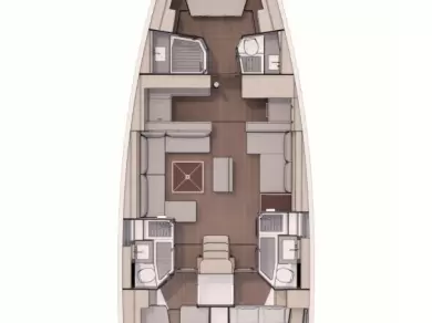 Sailboat rental in Alimos - Dufour Dufour 530