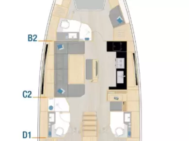 Sailboat for rent Lefkáda at the best price