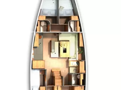 Hanse Hanse 505 charter bareboat or captained in  Kos