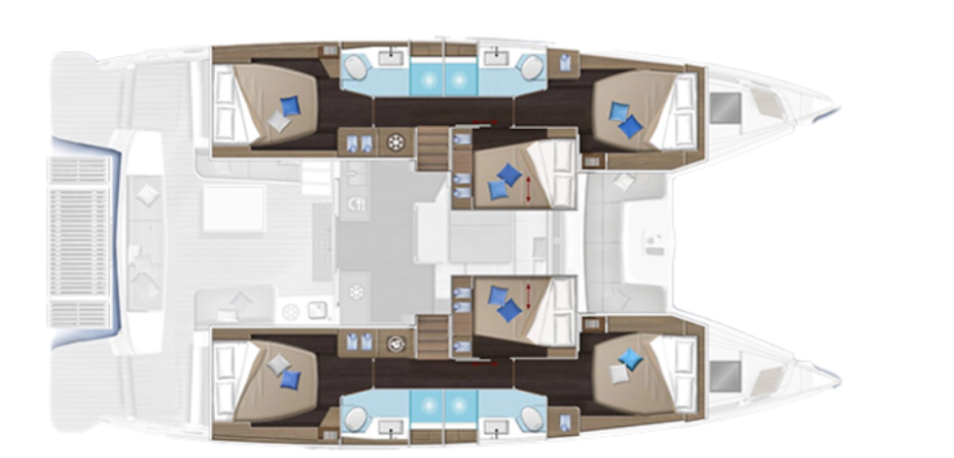 Catamaran rental in Alimos - Lagoon Lagoon 51