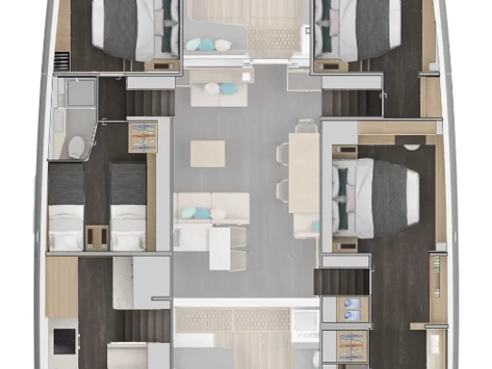 Catamaran for rent Alimos at the best price