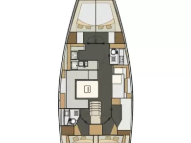 Bareboat Rental Sailboat Elan with a boat licence
