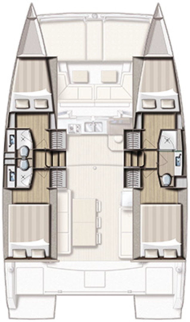 Catamaran rental with or without captain Bali Zadar