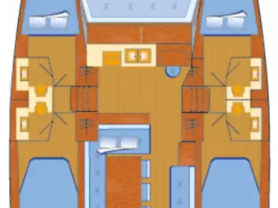 Bareboat Rental Catamaran Bali with a boat licence