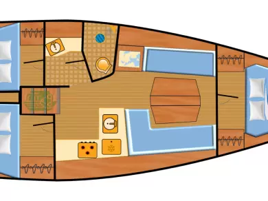 Sailboat for rent Punat at the best price