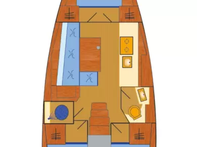 Sailboat rental in Pula - Bénéteau Oceanis 38.1