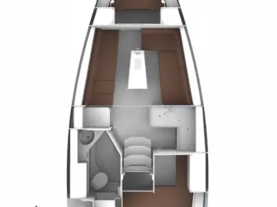 Sailboat rental in Fethiye - Bavaria Cruiser 34