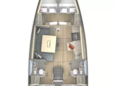 Yacht charter Primošten cheap Dufour 41