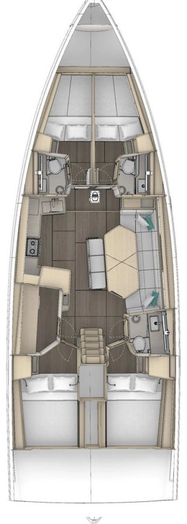 Sailboat for rent Sukošan at the best price