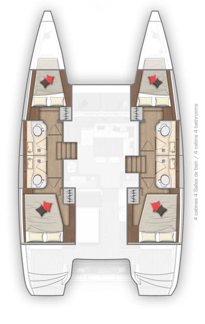 Boat rental Lagoon Lagoon 40 in Biograd na Moru on Samboat