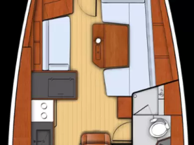 Sailboat rental in Šibenik - Bénéteau Oceanis 41.1