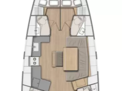 Yacht charter Šibenik cheap Oceanis 46.1