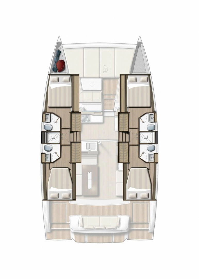 Catamaran rental in Alimos - Bali Bali 4.2