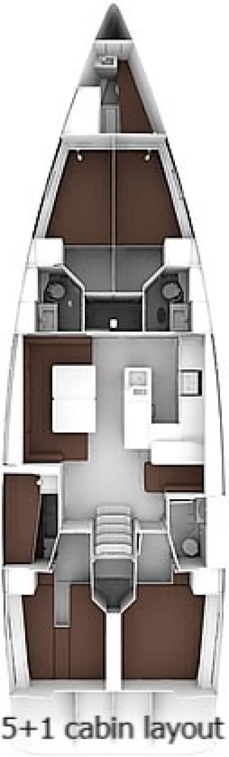 Sailboat rental in Split - Bavaria Cruiser 56