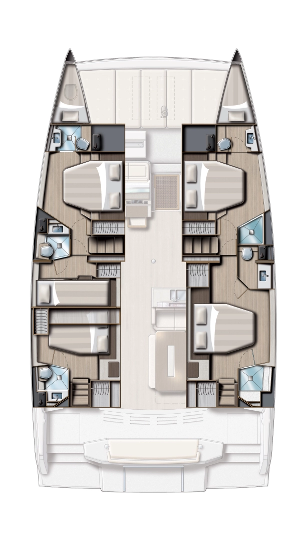 Catamaran rental in Kaštela - Bali Bali 4.8