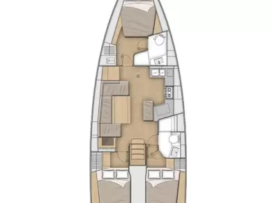 Sailboat for rent Lefkáda at the best price