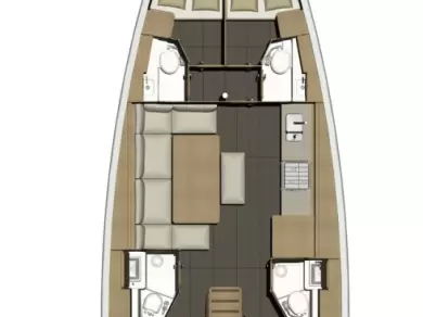 Sailboat for rent Kaštela at the best price