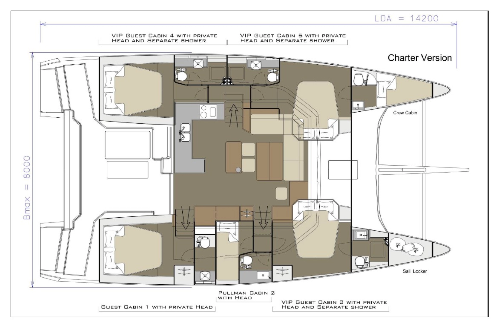 Yacht charter Pirovac cheap Dufour Catamarans 48 Sail