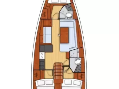 Yacht charter Pálairos cheap Oceanis 41.1