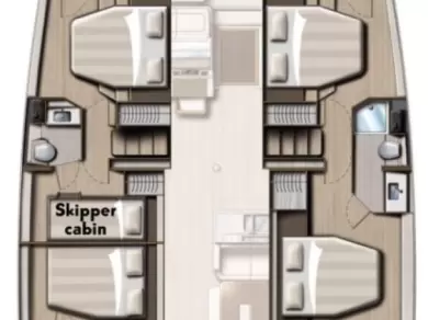 Bareboat Rental Catamaran Bali with a boat licence