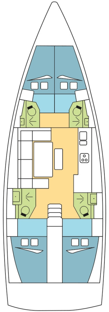 Dufour Dufour 460 Grand Large in Seget Donji on SamBoat