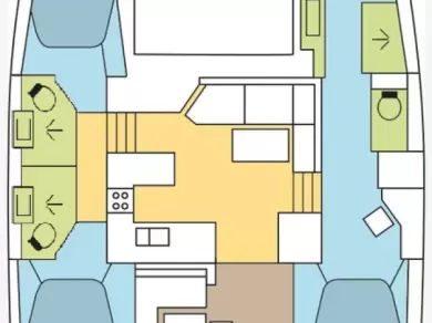 Yacht charter Alimos cheap Astrea 42