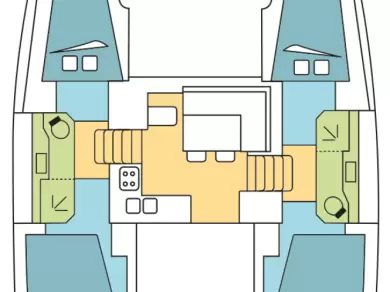 Bareboat Rental Catamaran Lagoon with a boat licence