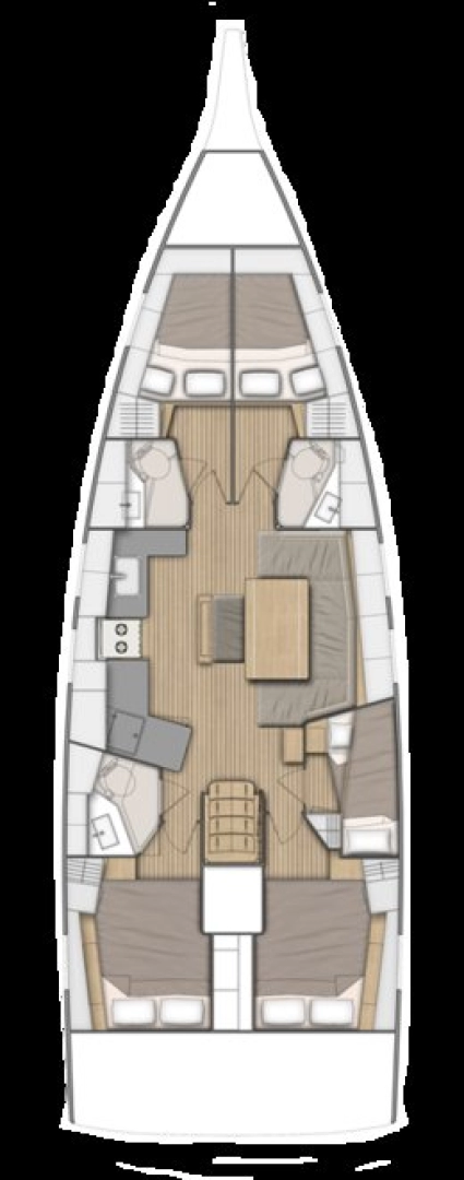 Sailboat rental in Alimos - Bénéteau Oceanis 46.1