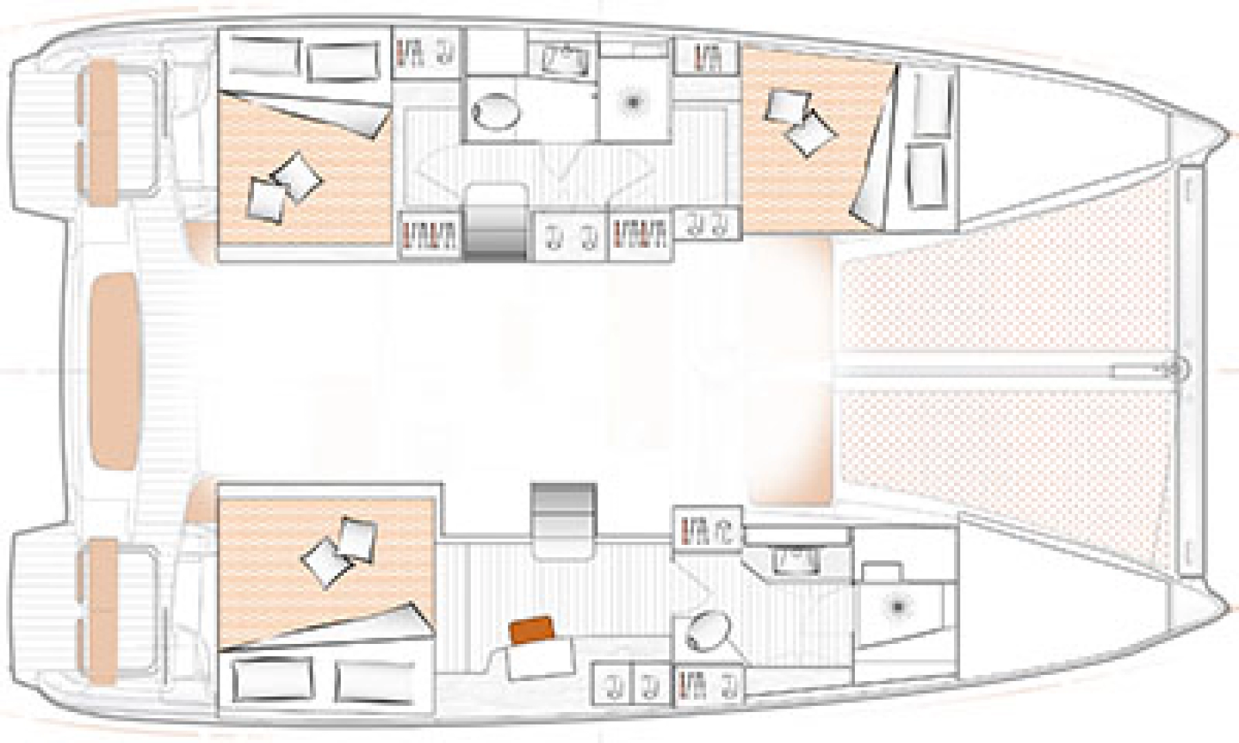 Catamaran for rent Kos at the best price