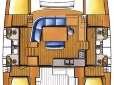 Boat rental Lagoon Lagoon 400 in Rhodes (City) on Samboat