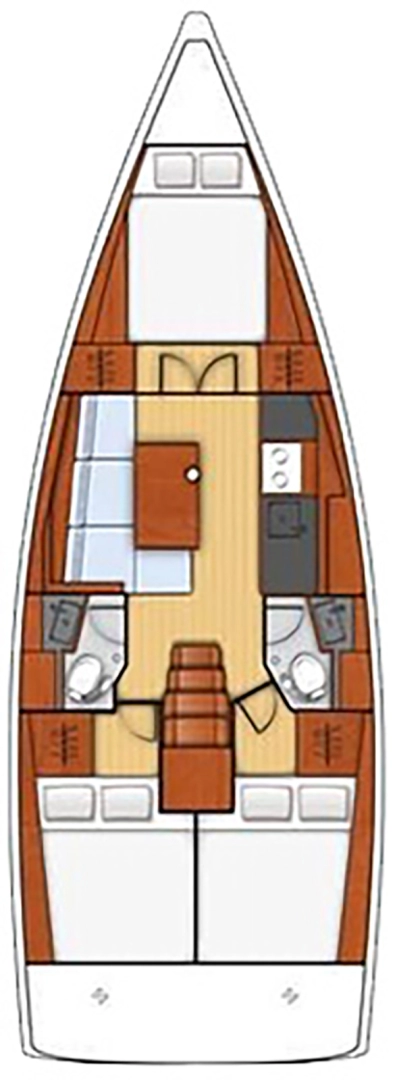 Sailboat rental with or without captain Bénéteau Punta Ala