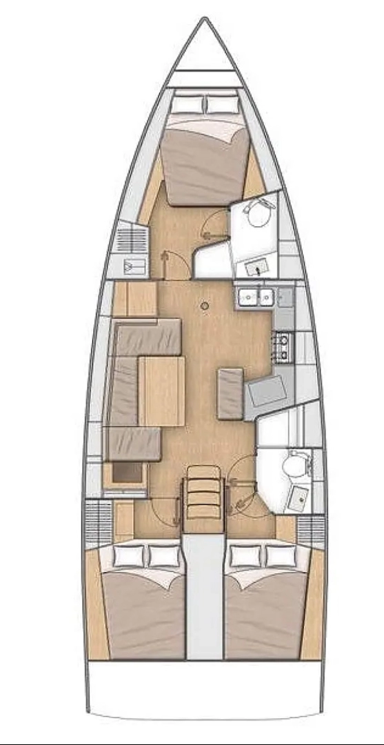 Sailboat for rent Zadar at the best price