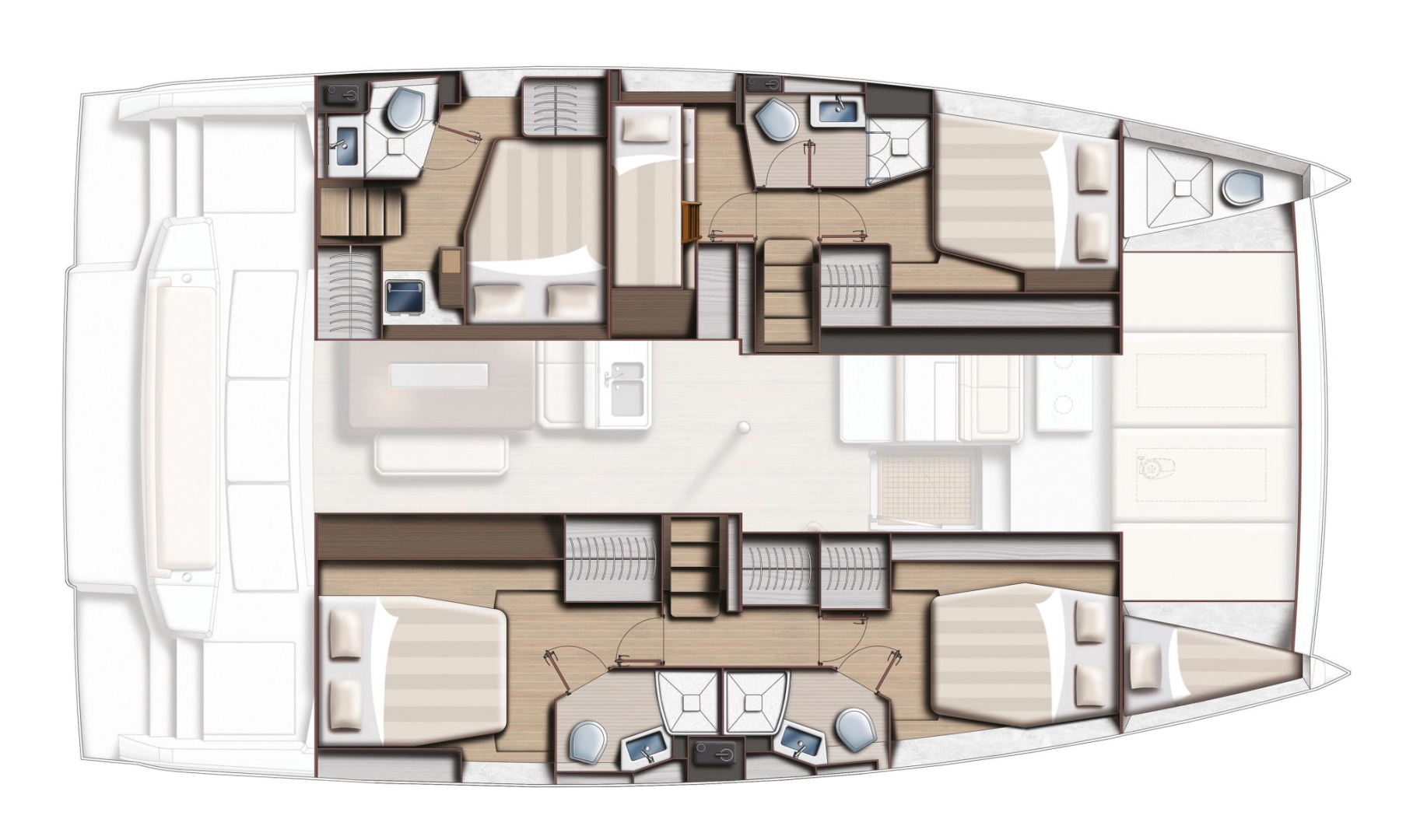 Catamaran rental in Belize City - Bali Bali 4.6