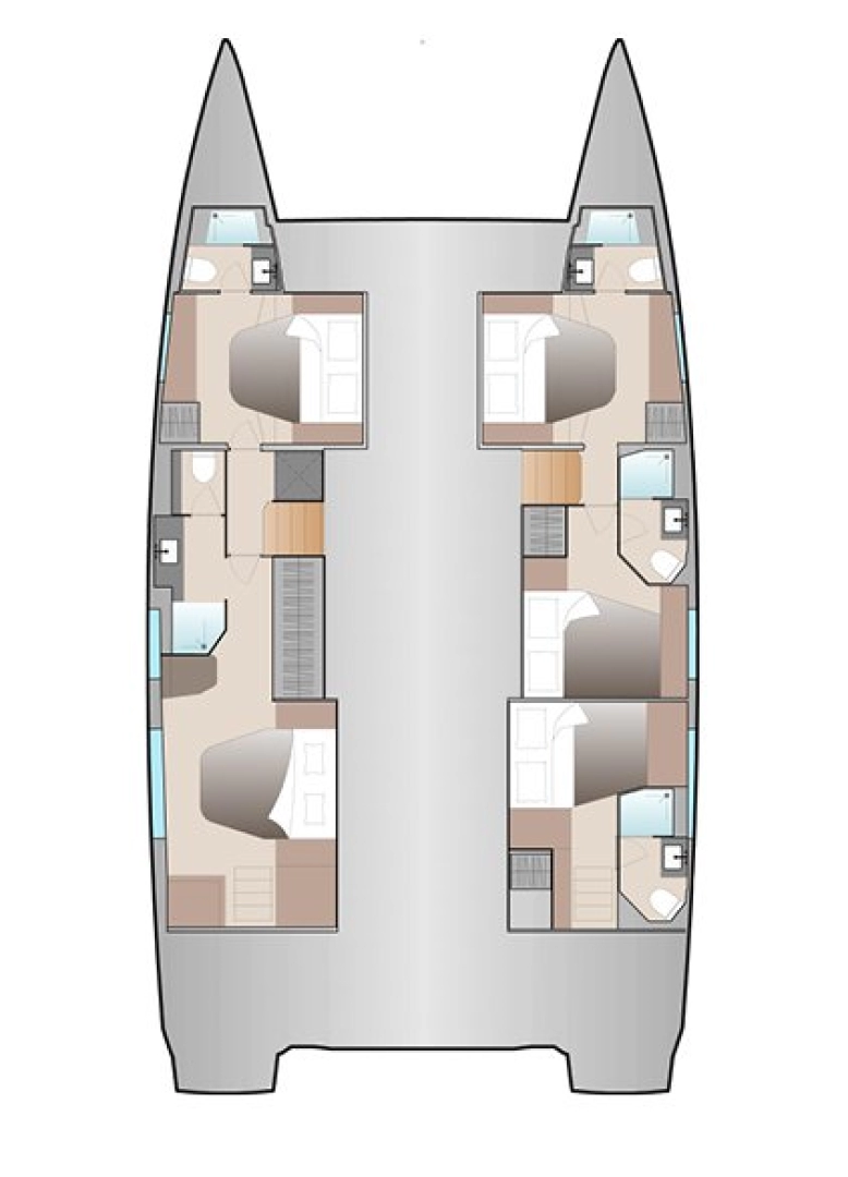 Catamaran rental with or without captain Fountaine Pajot Road Town