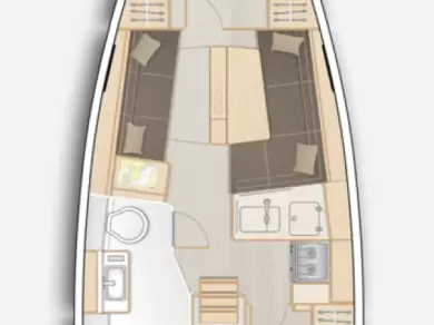 Sailboat rental with or without captain Hanse Marseille