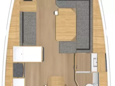 Bareboat Rental Sailboat Bavaria with a boat licence